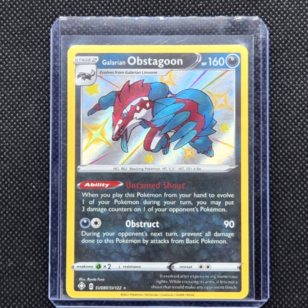 Galarian Obstagoon SV080/SV122 Shining Fates